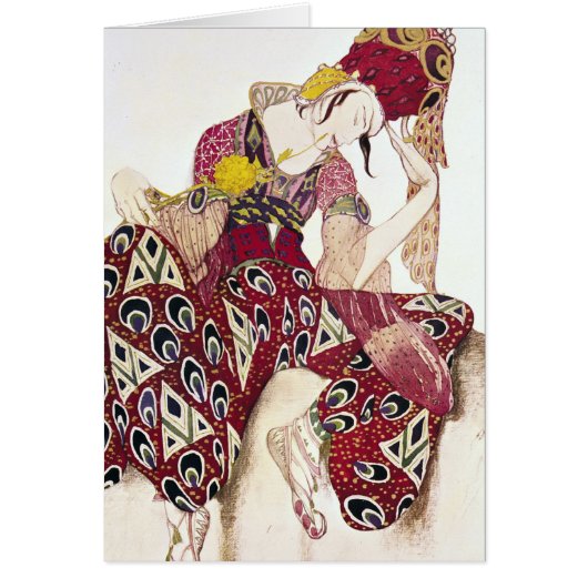 Costume design for Nijinsky at ballet 'La (Front)