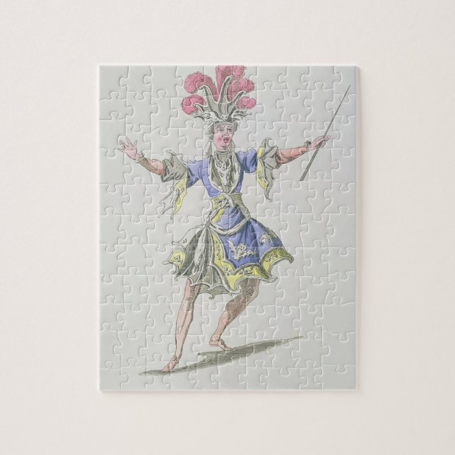 Costume design for the Magician, in Dardanus, a li Jigsaw Puzzle (Vertical)