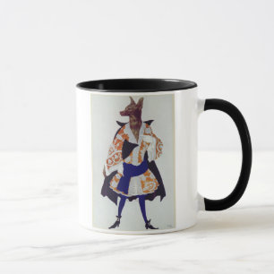 Costume design for The Wolf, from  Sleeping Beauty Mug
