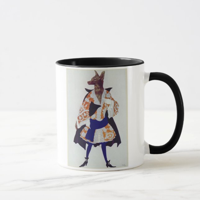 Costume design for The Wolf, from  Sleeping Beauty Mug (Right)