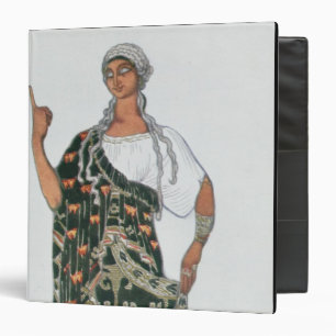 Costume design from Phedre, 1917 (colour litho) 3 Ring Binder