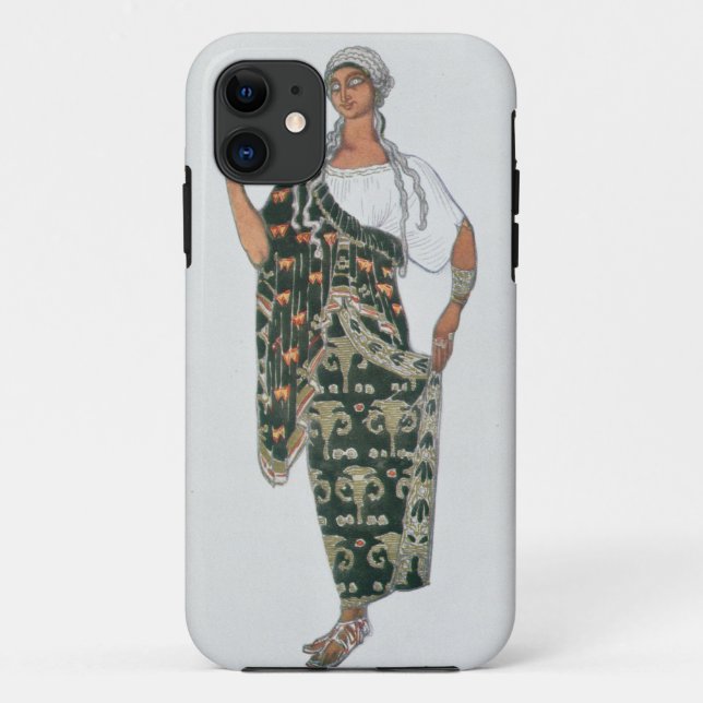 Costume design from Phedre, 1917 (colour litho) Case-Mate iPhone Case (Back)