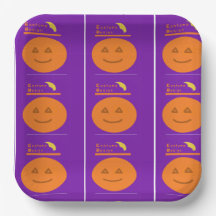 Costume Design Paper Plates