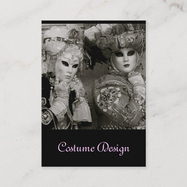 Costume Designer Business Card (Front)