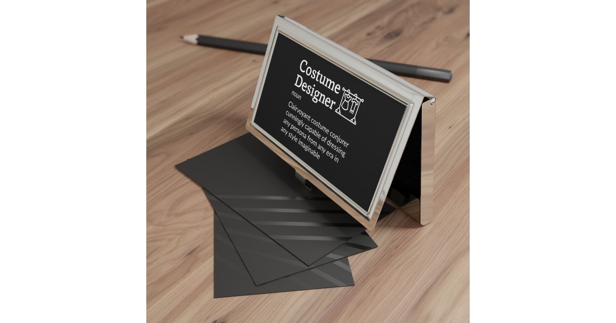 costume-designer-definition-film-crew-business-card-case-zazzle