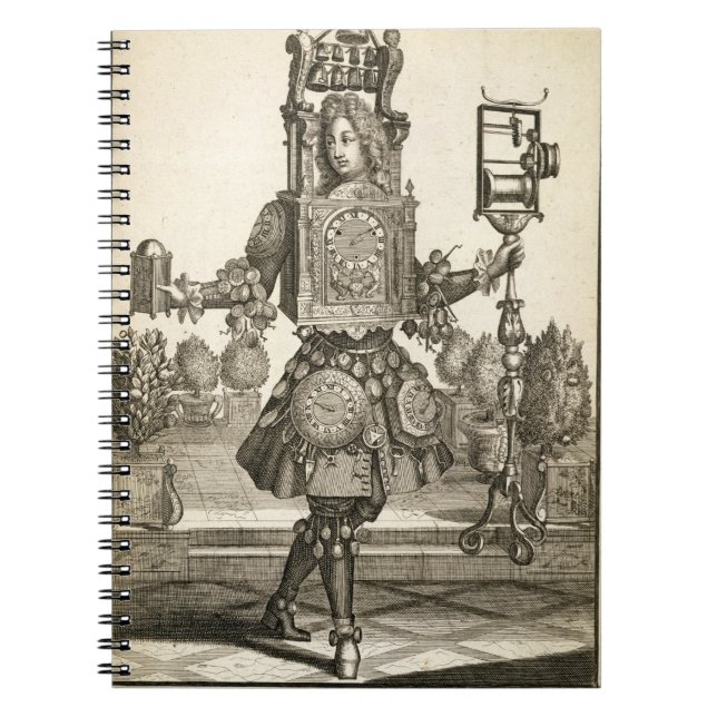 Costume for a Clock Maker, pub. by Gerard Valck (1 Notebook (Front)