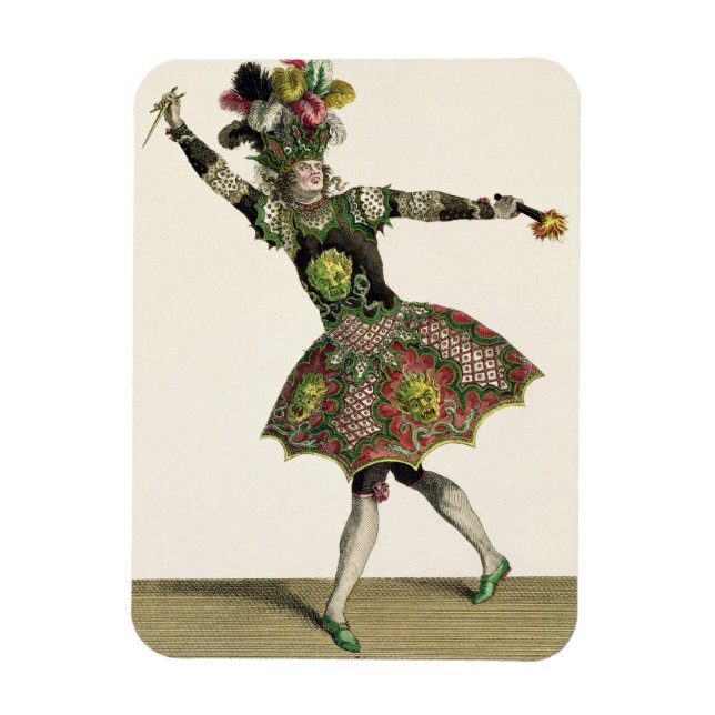 Costume for a demon in 'Armide', 'Psyche' and seve Magnet (Vertical)