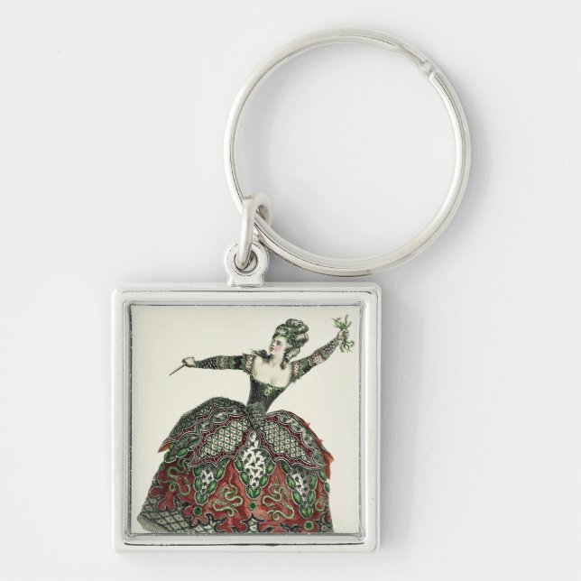 Costume for a Fury in 'Iphigenia in Tauris' and se Keychain (Front)