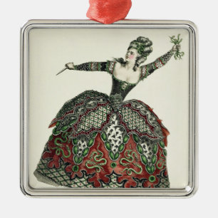 Costume for a Fury in 'Iphigenia in Tauris' and se Metal Ornament