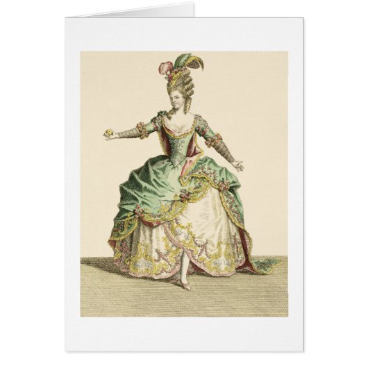 Costume for Venus in several operas, engraved by t (Front)