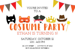 trick or treat invitations zazzle