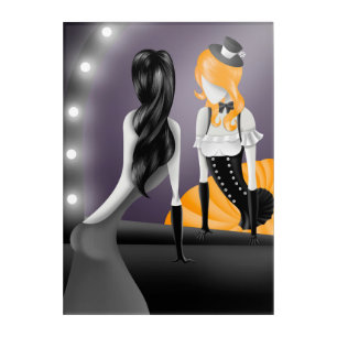 Costume Makes The Clown  Acrylic Print