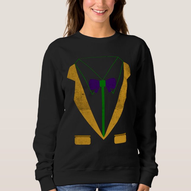 Costume Mardi Gras Sweatshirt (Front)