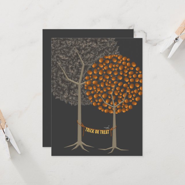 Costume Party Invitation (Front/Back In Situ)