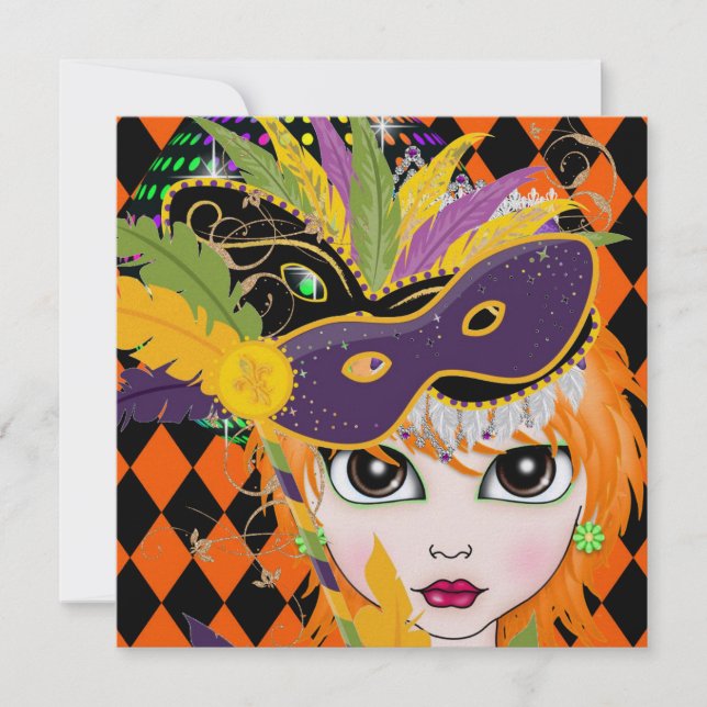 Costume Party Invitation by SRF (Front)