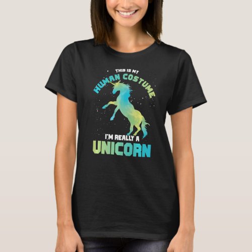 Costume Party Magical Creature Animal   Unicorn T_Shirt