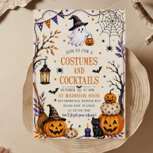 Costumes and Cocktails Adult Halloween Party
