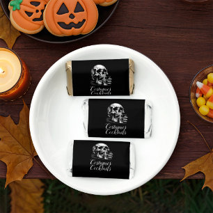 Costumes & Cocktails Black Skull Halloween Party Hershey's Miniatures