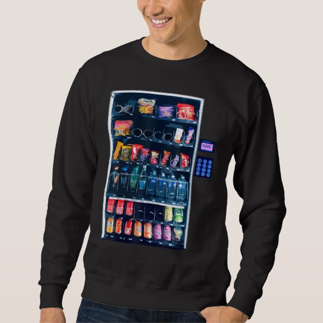 Costumes For Halloween Vending Machine Silvester Sweatshirt (Front)