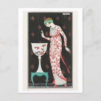 Costumes Parisiens by Barbier Postcard