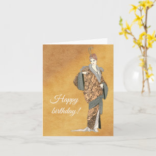 Costumes Parisiens- Manteau du soir, Card