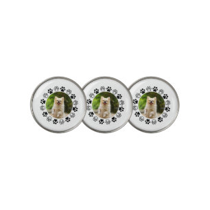 Costumizable dog portrait canine golf ball marker