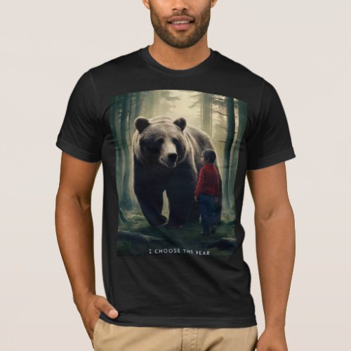 Costumize I choose the bear ultimate Wingman  T_Shirt
