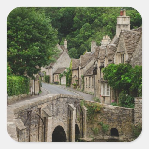 Costwolds town Castle Combe sticker