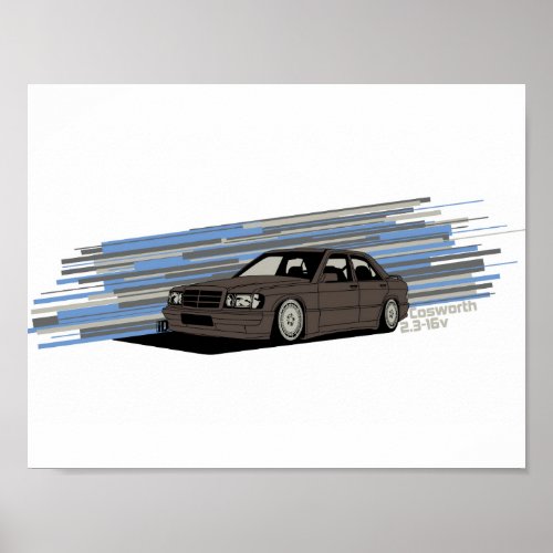 Cosworth 23_16v Poster