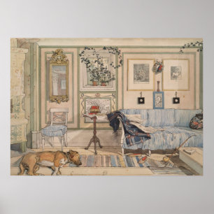 Cosy Corner (by Carl Larsson) Poster