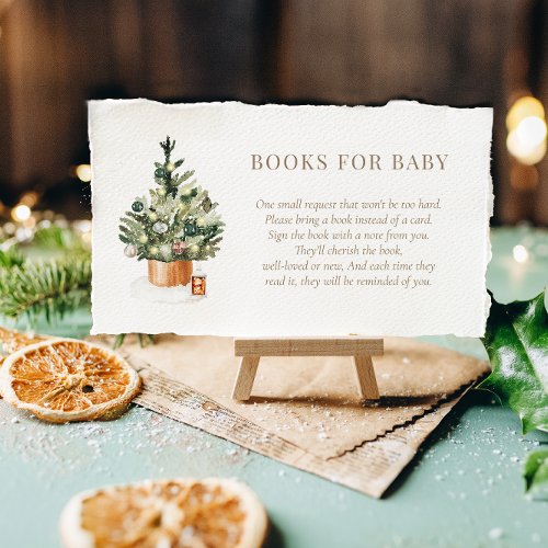 Cosy Winter Christmas Books For Baby  Enclosure Card