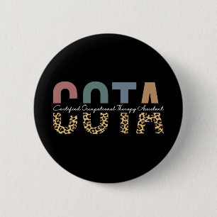 COTA Certified Occupational Therapy Assistant Button