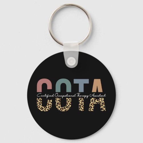 COTA Certified Occupational Therapy Assistant Keychain