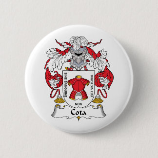 Cota Family Crest Pinback Button