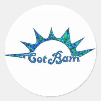 CotBamOriginallulu Classic Round Sticker