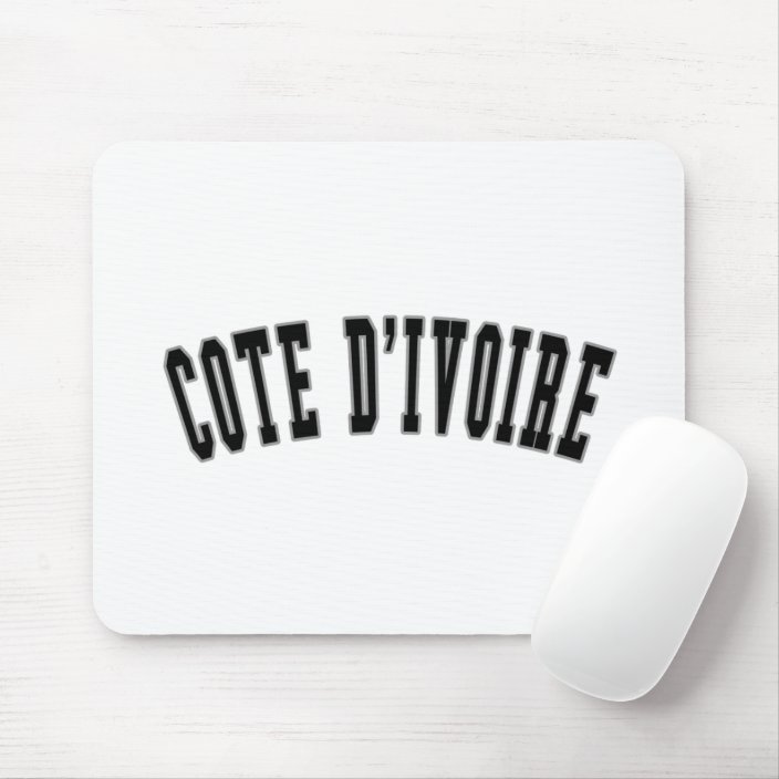 Cote d'Ivoire Mousepad