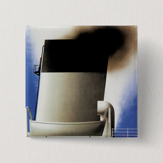 Cote D'Azur Channel Ferry Button (Front)