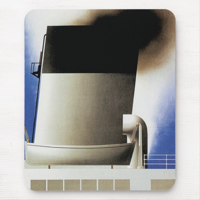 Cote D'Azur Channel Ferry Mouse Pad (Front)