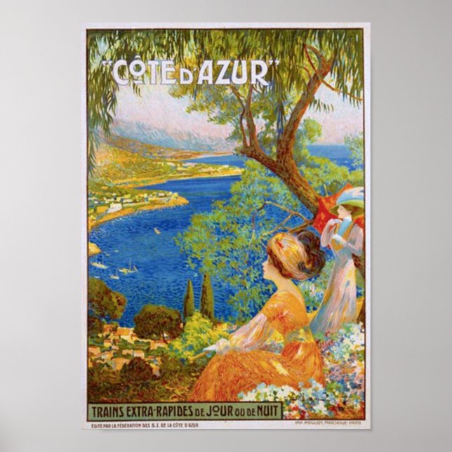 Cote d'Azur Poster (Front)