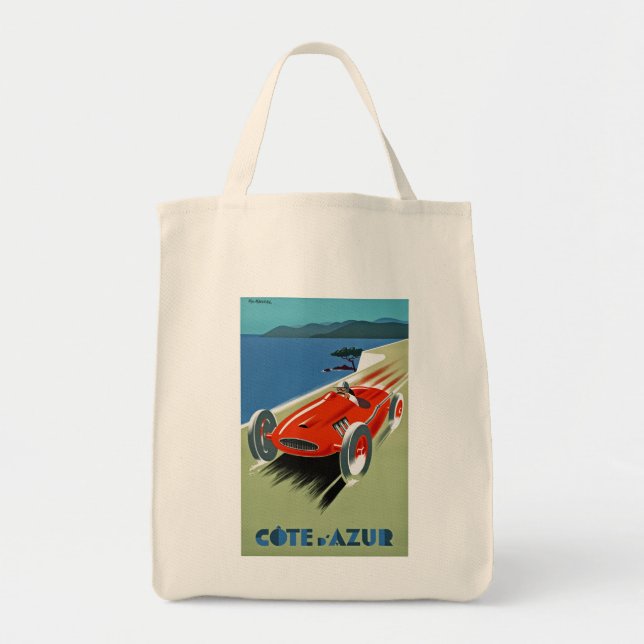 Cote d'Azure Tote Bag (Front)