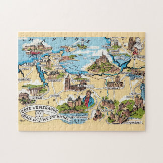 Cote D'Emeraude France  Jigsaw Puzzle