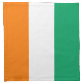 Cote d'Ivoire Flag Napkin