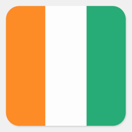 Cote dIvoire Flag Sticker