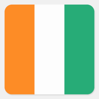 Cote d'Ivoire Flag Sticker