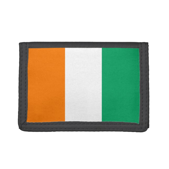 Cote d'Ivoire Flag Wallet (Front)