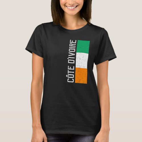 Cte Divoire Heritage Pride Country Support Ivori T_Shirt