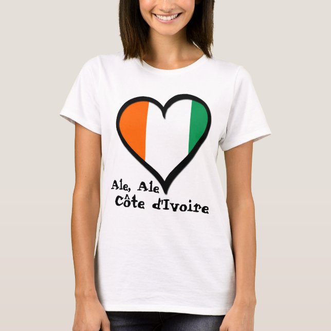 Côte d'Ivoire T-Shirt (Front)