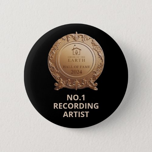 COTE Hall of Fame 2024 No1 Recording Artist Black Button