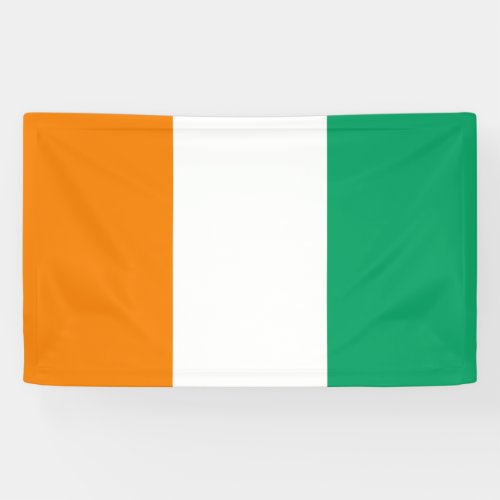 Coted Ivoire Flag Banner