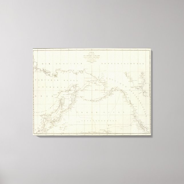 Cotes, America, Asia Canvas Print (Front)